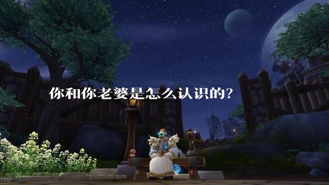 你和你老婆是怎么认识的？